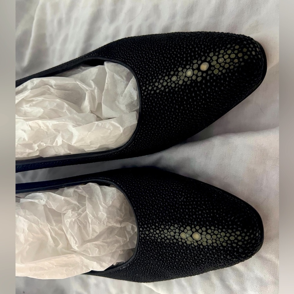 Custom made Exotic Genuine Stingray shoes